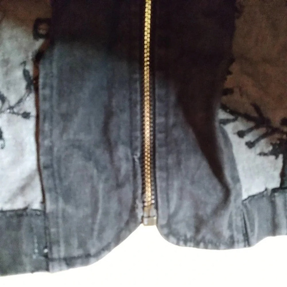Coldwater Creek Denim Embroidered Jean Jacket - Picture 13 of 13